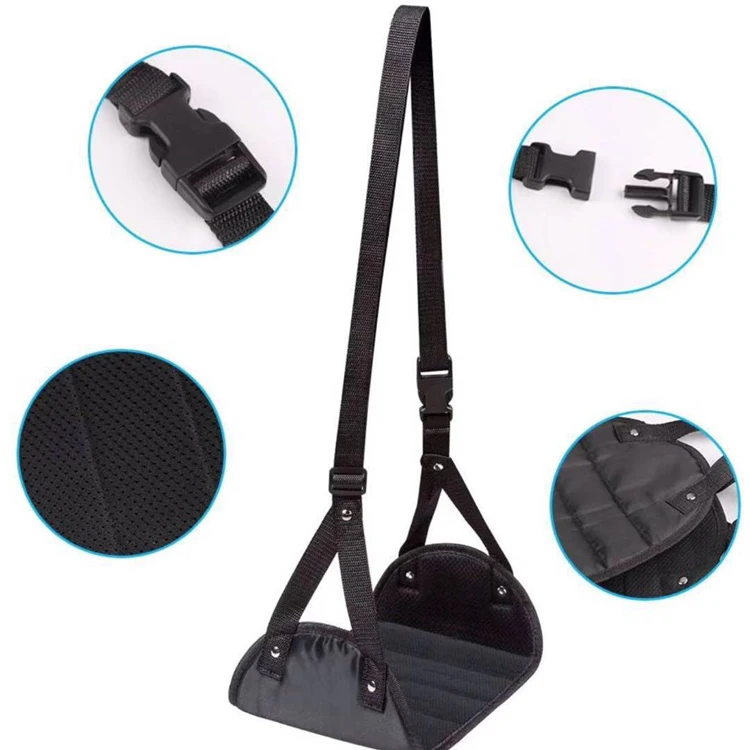 
Portable Footrest Flight Carry-on Airplane Travel Foot Rest Pillow Leg Hammock 