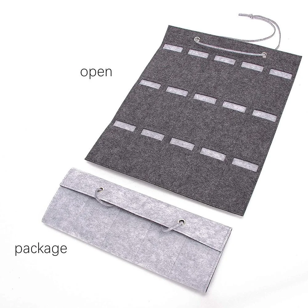 New Arrivals Accept Custom felt hanging storage sunglasses storage