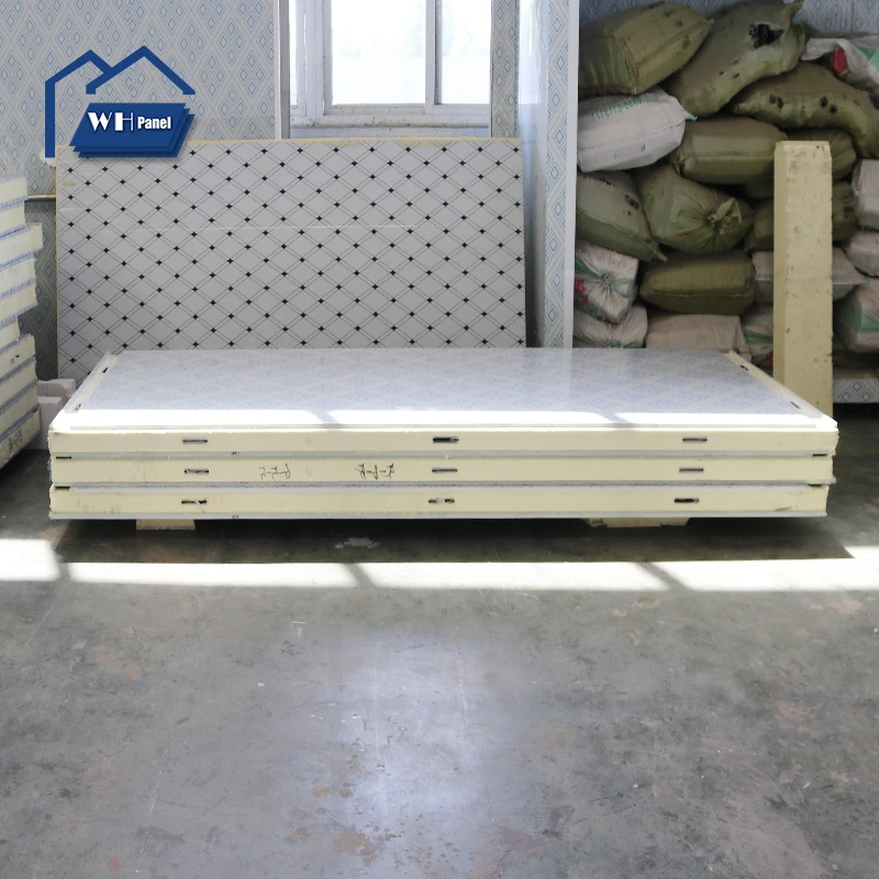 WHNew Product High fire rating and high temperature resistance cold room PU storage board