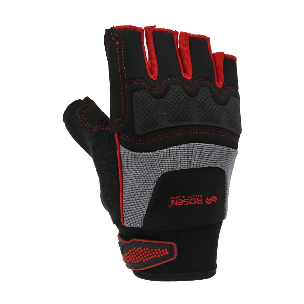 OEM Non slip Unisex Outdoor Non slip Bicycle Half Finger Fingerless Summer Sports Sweat proof Sports Gloves