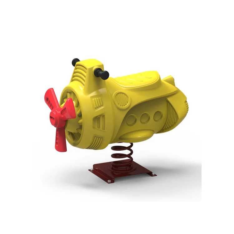 High Quality Children Fun Outdoor Cartoon Animal Spring Toy Play Equipment Ride on Toy