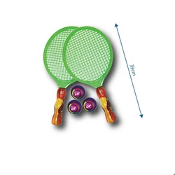Hot selling colorful tennis racket pu ball tennis racquet