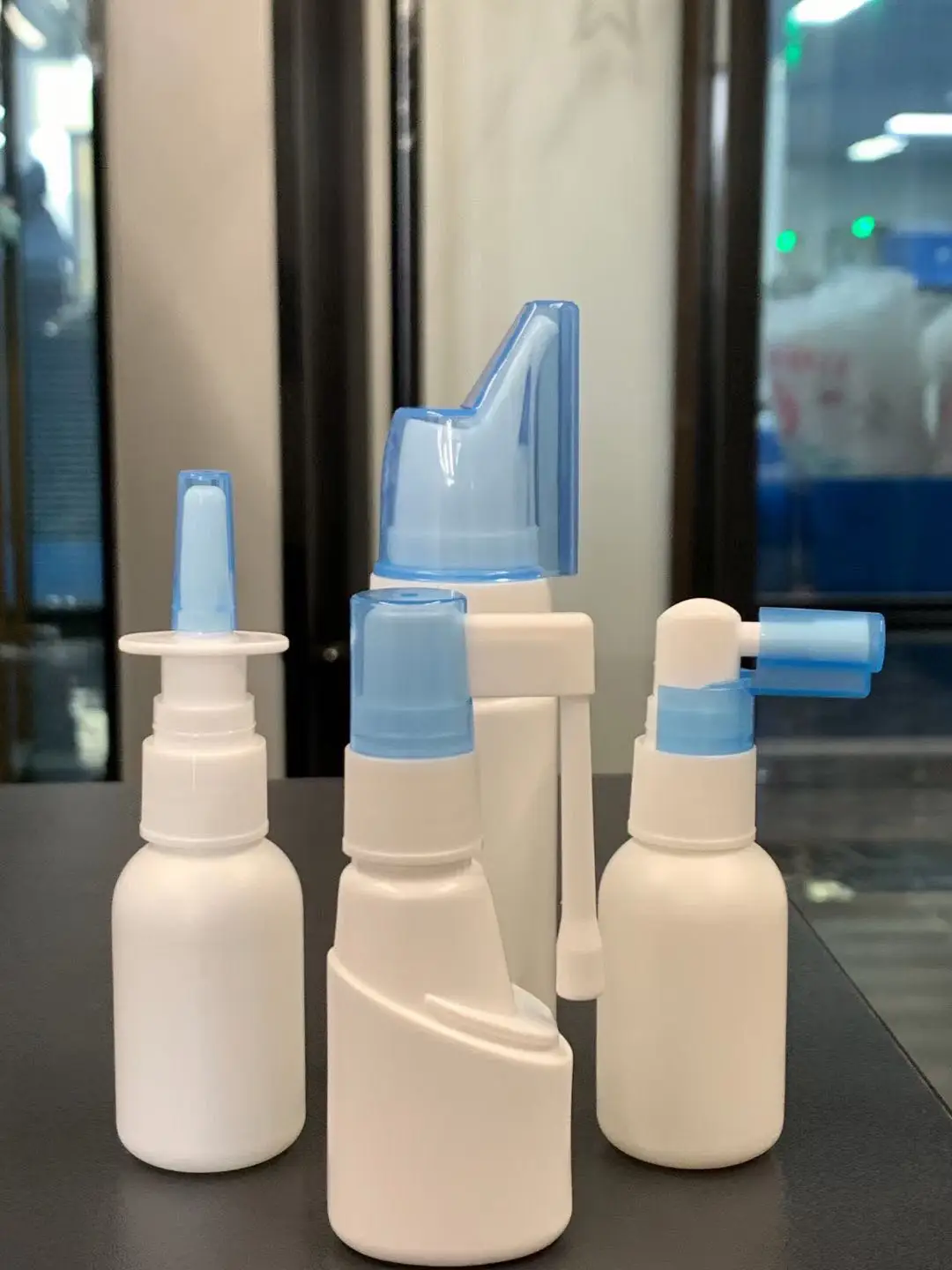 Empty Bottle PP Nasal Spray Bottles Plastic Liquid Medical Oral Sprayer Mist Spray Pump Oral sprayer