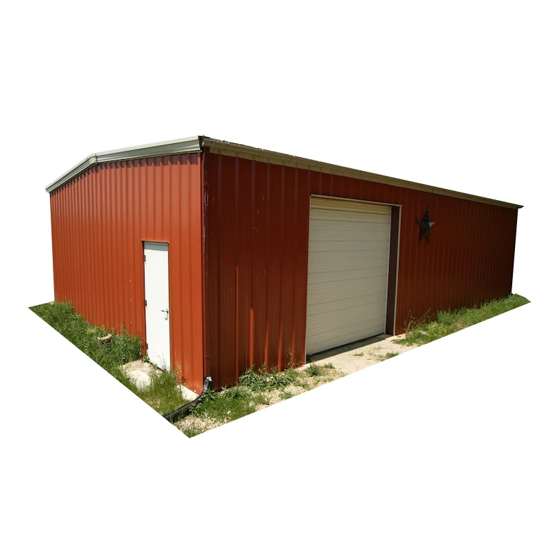
Modern Prefab Prefabricated Modular Frame Iron Shed Kits Steel Building For Warehouse Workshop Garage Self Storage Cheap Sale 