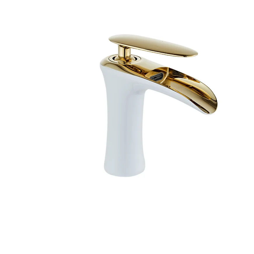 YUNDOOM OEM Kran Griferia  Waterfall Banheiro Robinet Antique Basin Mixer Sensor Lavatory Auto Sensor Induction Glass Sink Cock