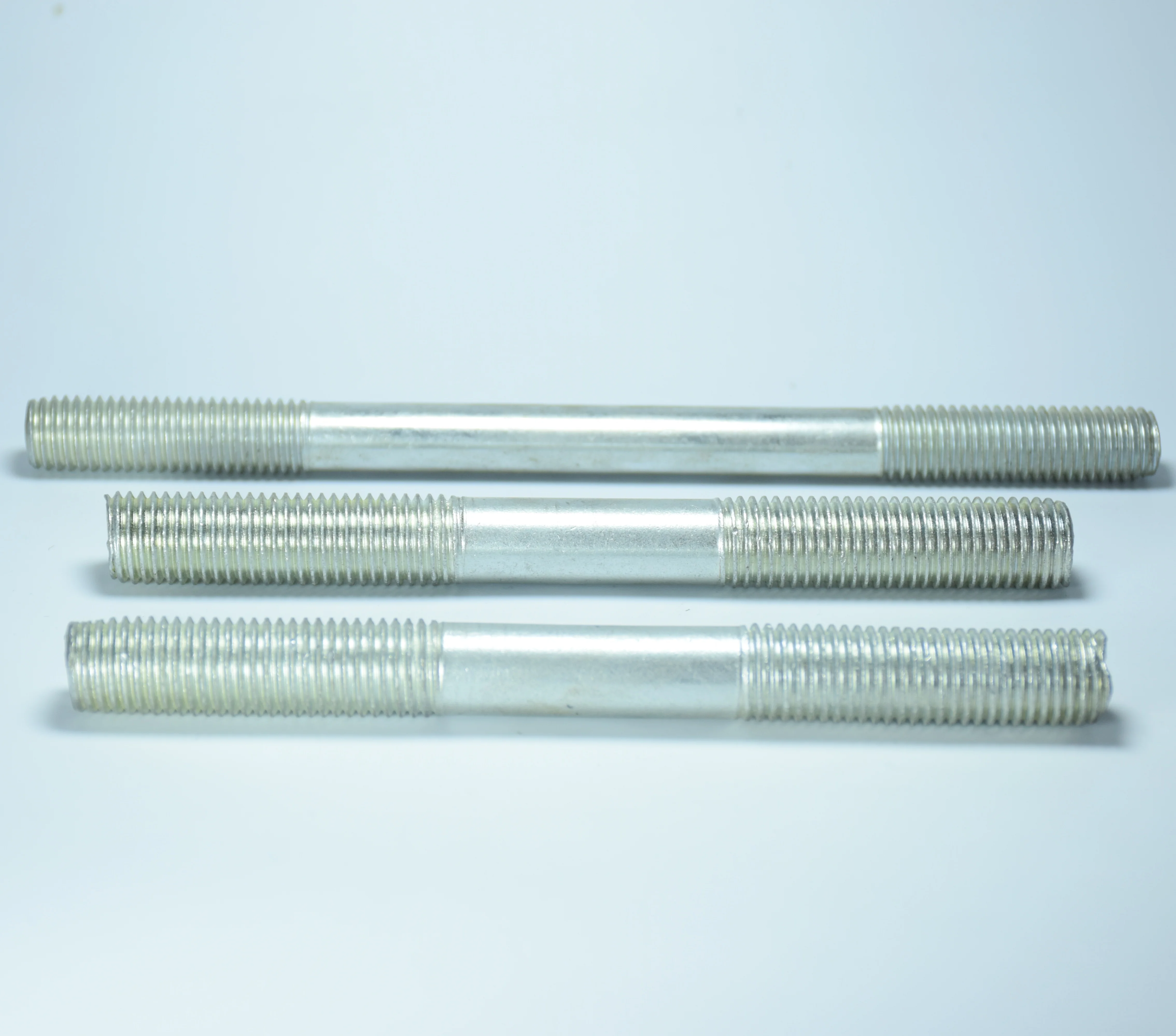 Handan Factory Double End Stud Bolt Discount Price Zinc Plated Stud M5-M36