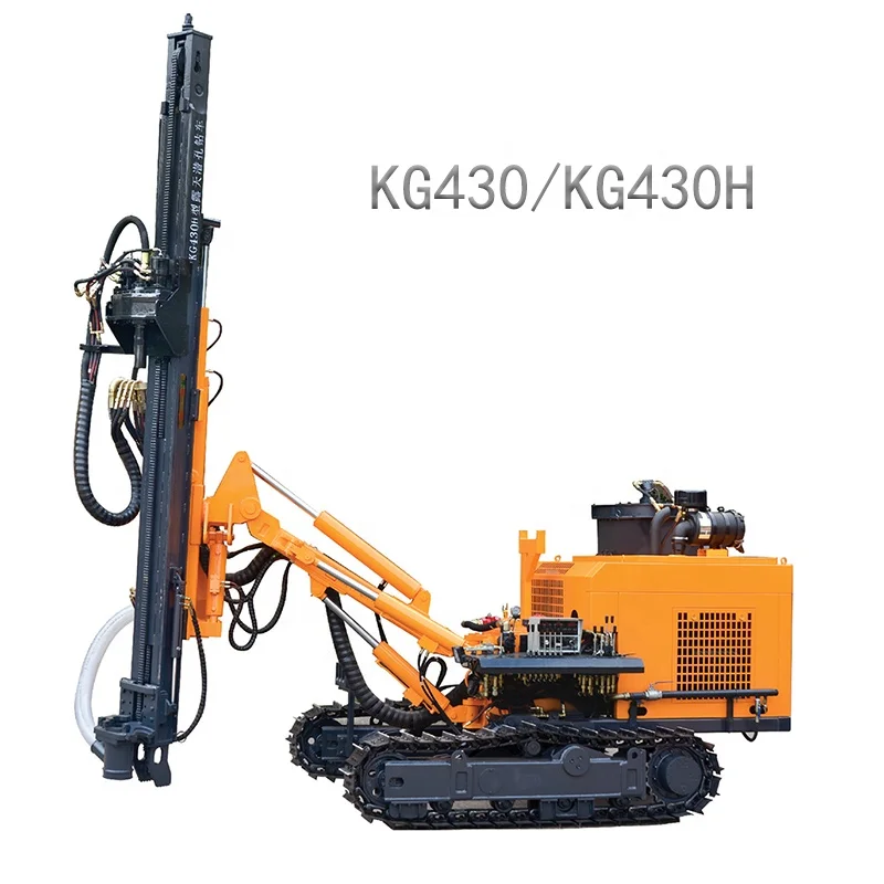 Chinese Brand kaishan High effencicy Mine Blasting Hole Mobile DTH Mine Drilling Rig