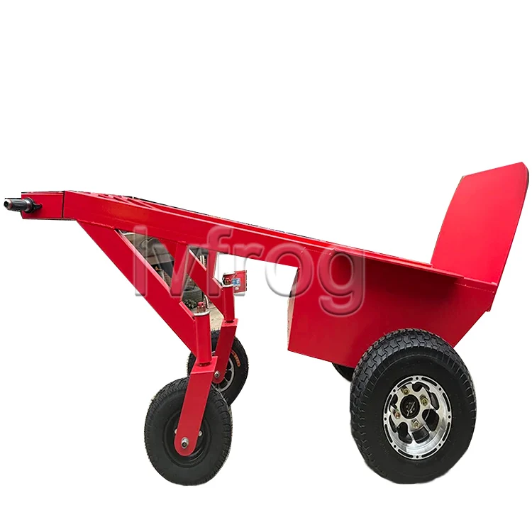 High Quality Heavy Duty And Power Plus Motorized Electric Rolling Machine Dolly Hand Truck For Inflatables