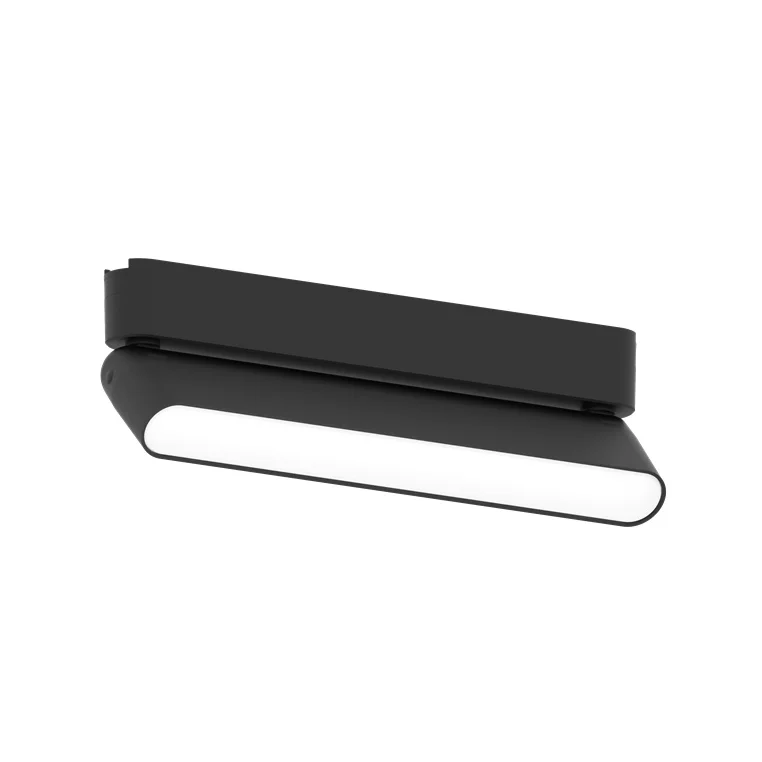 Smart Track Light Led 6mm Ultra Thin Rail System 24V Floding Flood Light For Coffee Shop Used
