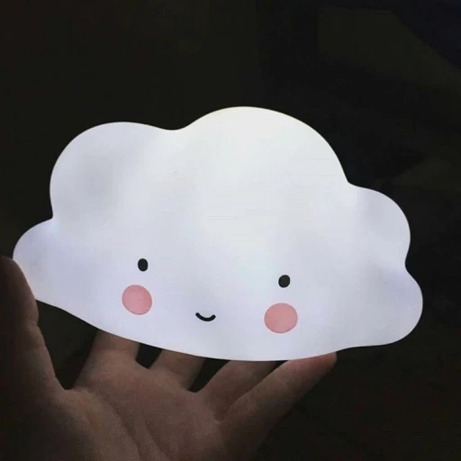 Cute cloud led night lights room decor soft cloud lights small birthday gifts for children