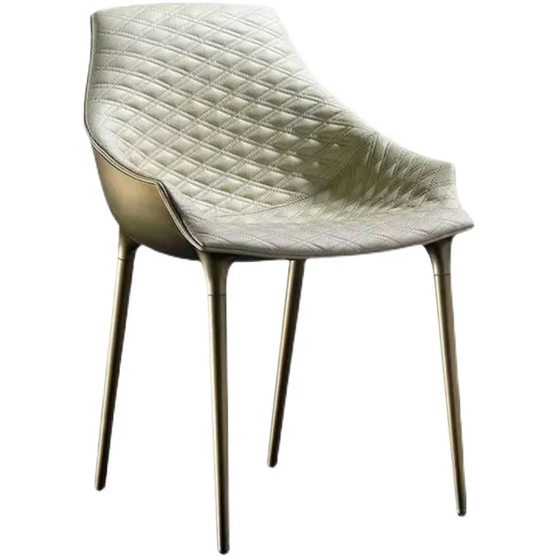 Direct Selling Classic Genuine Leather Chairs Dining Room Furniture Nordic Style Chair for Events