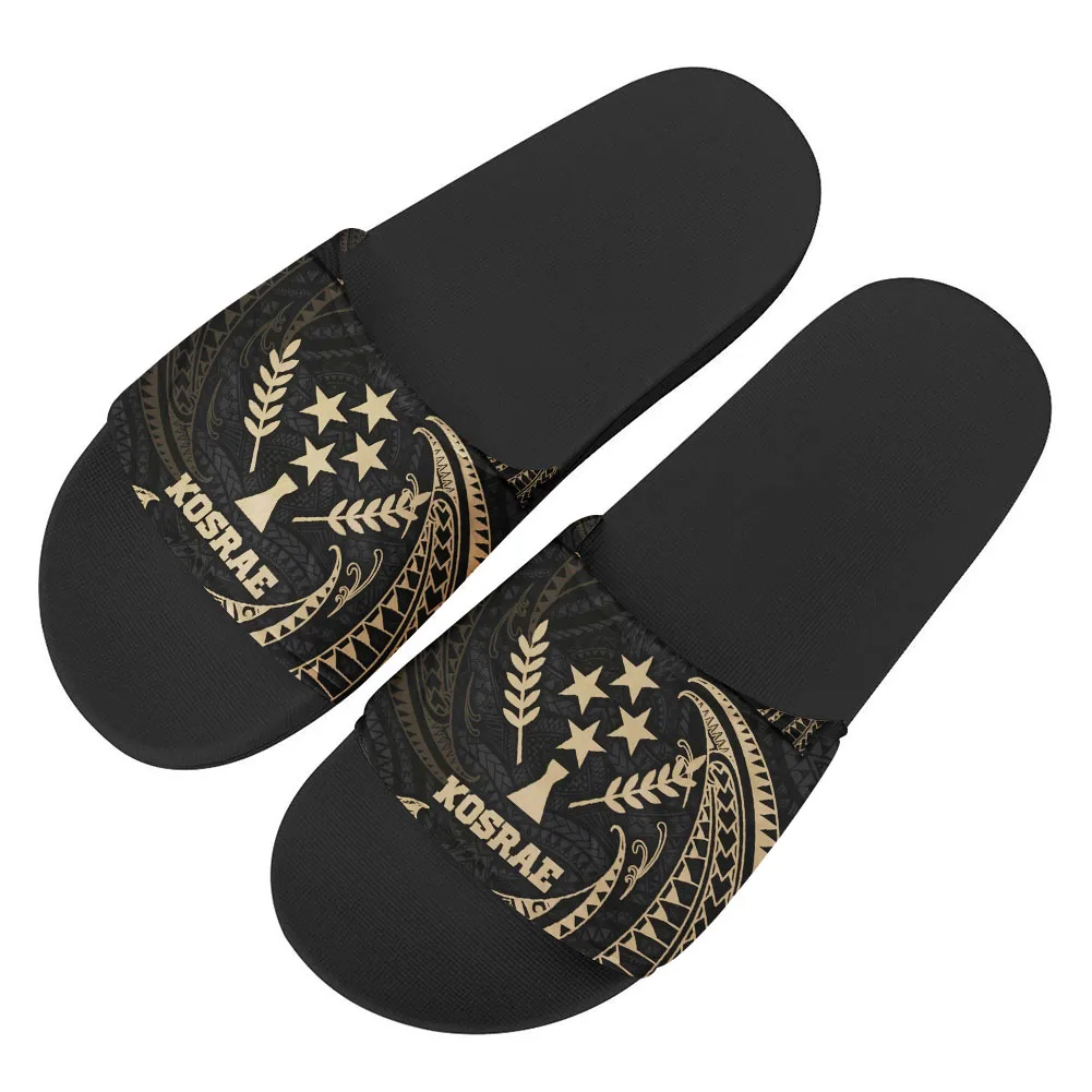 Sea Turtle Non-slip Sandals Thick House Slippers Kosrae Polynesian Bathroom Footwear Summer Beach Sandal Slipper Adult Kid Size