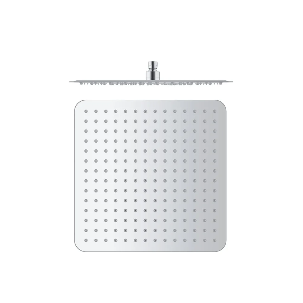 Customized pro manufacturer good price stainless steel square shower head