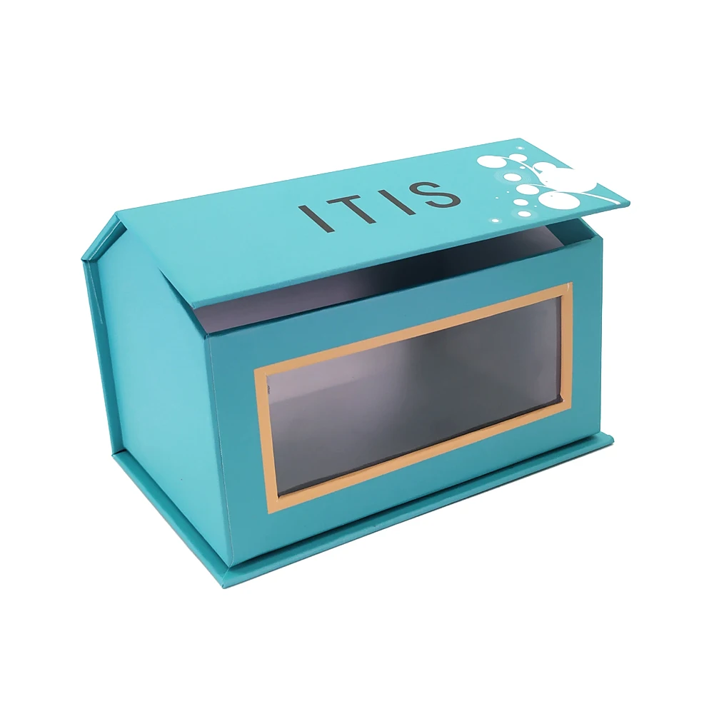 Designs type paper packaging cardboard house shape gift box