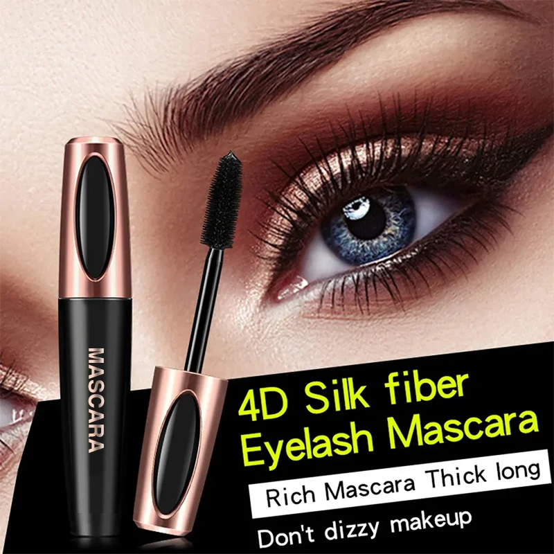 Wholesale Custom private label 4D Mascara  not smudge long thick rich waterproof eyelash Mascara (new)  custom logo