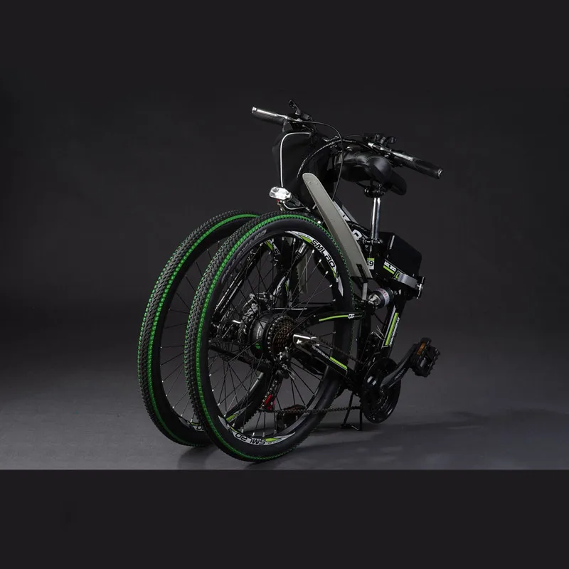 China best standing electric bike lithium battery 350 W 36 V 15 Ah 27.5 inch road tire foldable long range electric cycle bike