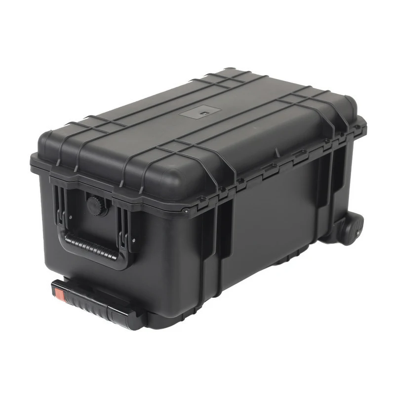 wheeled Hard Plastic Case with Foam for Electronics / Equipment / Cameras / Tools / Drones