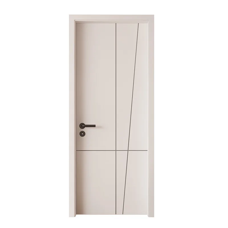 Wood Plastic Composite Door Wooden Panel WPC Door