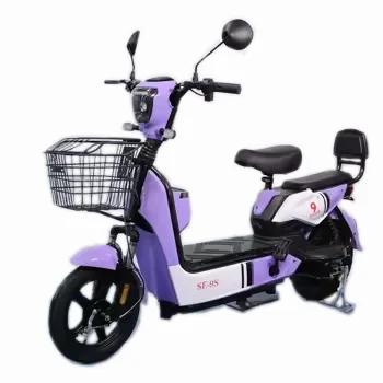 Two Wheels Bicycle 48v 350w E-bike Cheap Electric Motor Scooter Low Step Electric Bike For 2 Person made in China