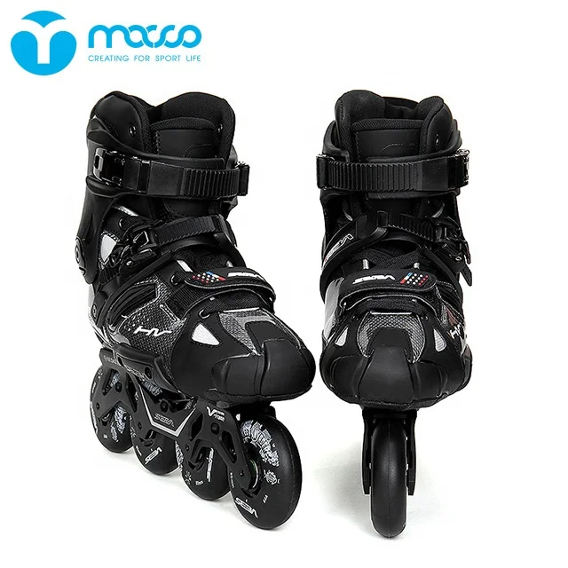 MACCO/SEBA professional inline skate fitness skates similar carbon fiber Chassis adult 2017-HV blackblue