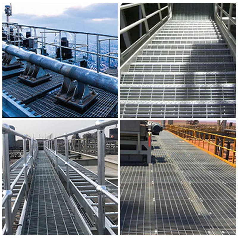 Heavy duty galvanized  light catwalk floor grate work platform stainless steel grating