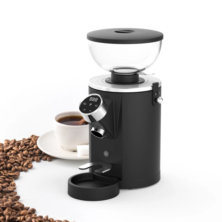 Kitchen Burr Coffee Grinder Bean Machine To Coffee Cup Commercial Smart Electric Grinder Machine