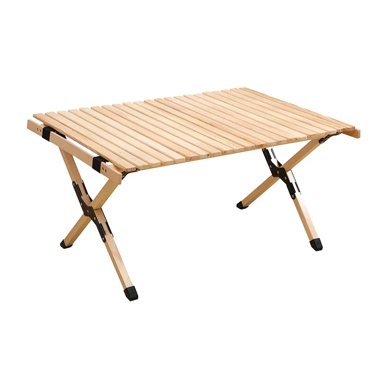 Outdoor indoor egg roll table multifunctional portable folding table