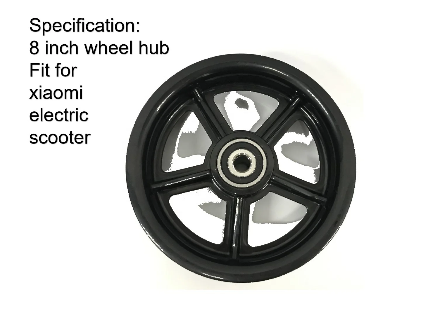 wheel Hub 8inch for electric scooter accessories for 8inch solid honeycomb tires/ normal tires M365