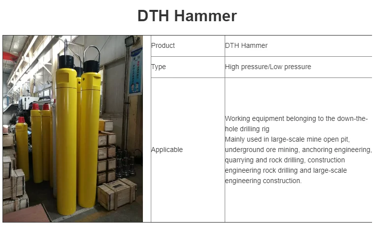 Dth Drilling Hammer