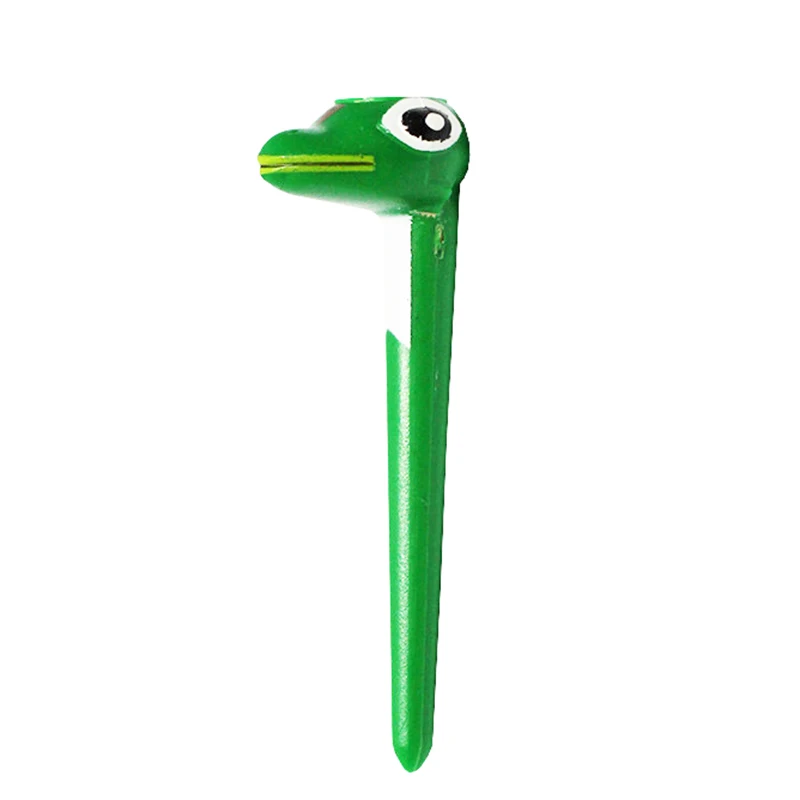 Golf cartoon tee cute frog multi-function tee golf accessories in plastic material