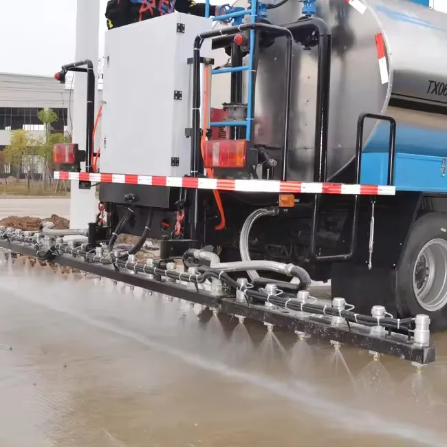 road construction machine 130 gallons 6.5 hp emulsified asphalt sprayer car