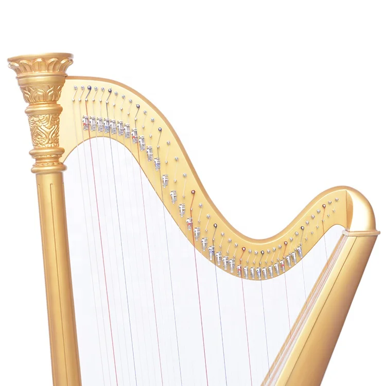 40 Strings Lever Harp