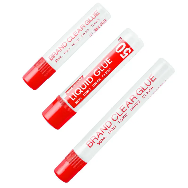 Набор канцелярских принадлежностей для детей школы и офиса нетоксичный без кислоты моющийся подарок жидкий клей ПВА