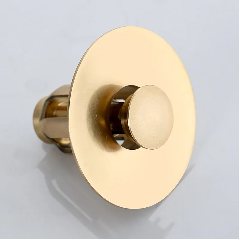 European and American standard bathroom sink plugs, pop-up filter  anti clogging sink drainage universal filter