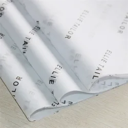 New  Design Eco-friendly Packaging Custom Logo Printed Tissue Paper / Gift Wrap / Wrapping Tissue Paper Roll with Logo