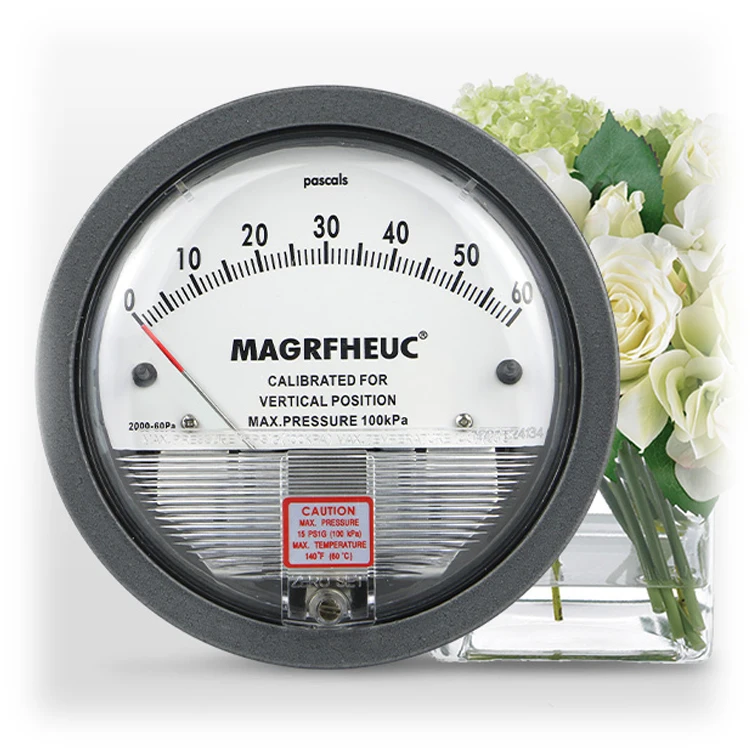 Micro air magnehelic Differential Pressure Gauge