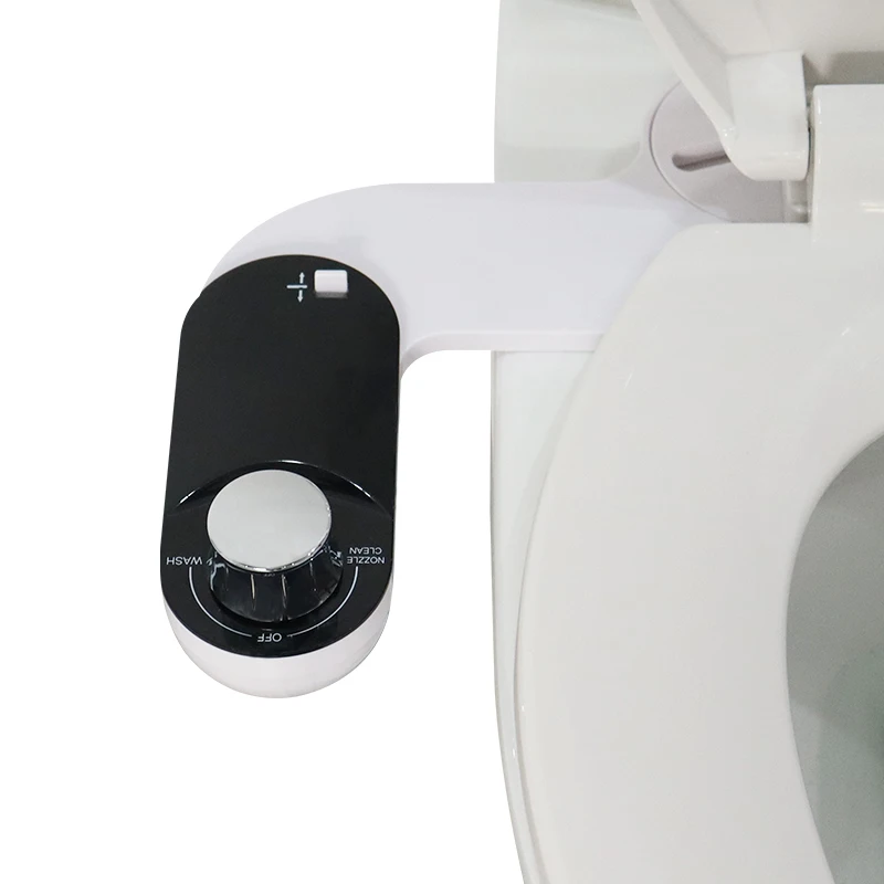 Ультра-тонкое регулируемое ручное биде для воды, холодная вода, чистая приклад, неэлектрическое механическое одно сопло, биде, насадка для унитаза