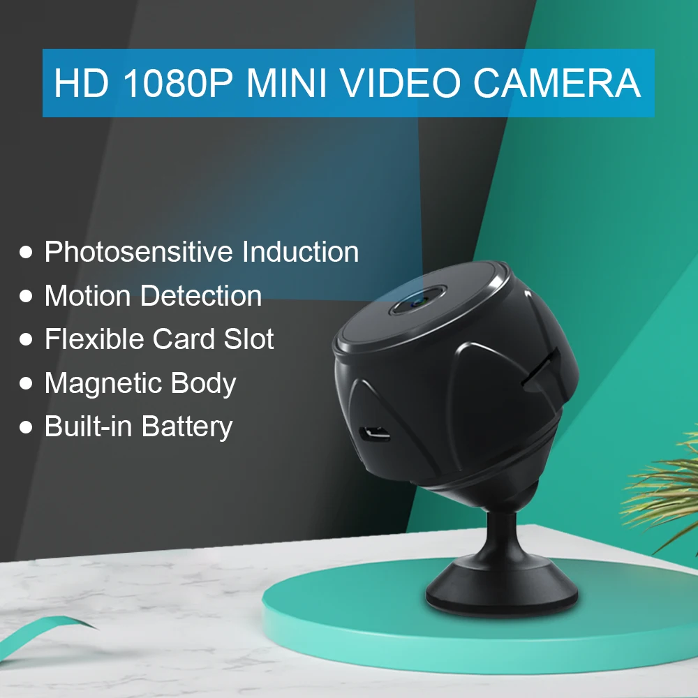 HD 720P Wifi мини камера ночного видения Магнитный небольшой мини CCTV камера 1080P Домашняя мини камера Espia