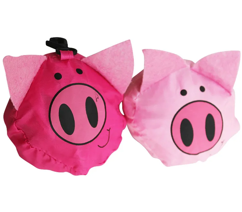 Eco-friendly Polyester custom logo Strawberry Shaped Fruit Folded polyester shopper bag