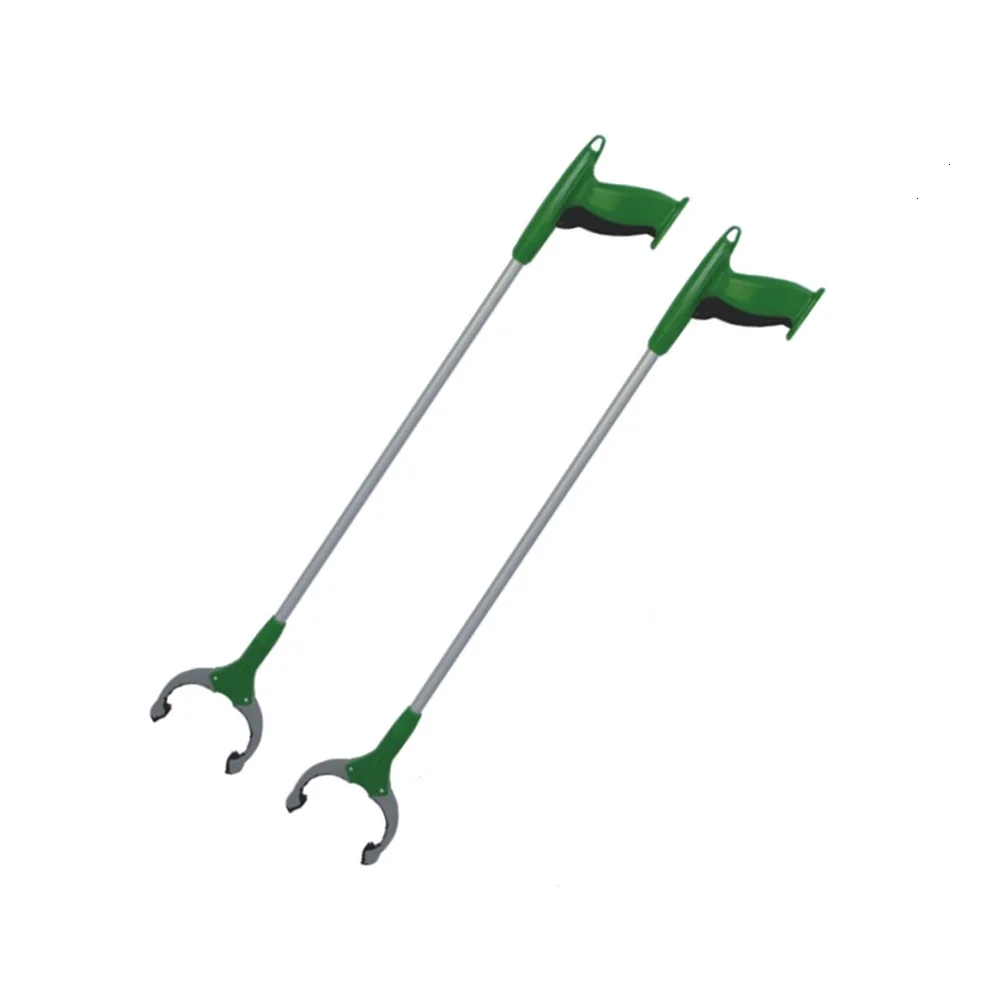 O-Cleaning Outdoor Reacher Grabber Pickup Tool,Long Handle Aluminum Trash Picker Grabber,Handy Garbage Gripper,Litter Picker