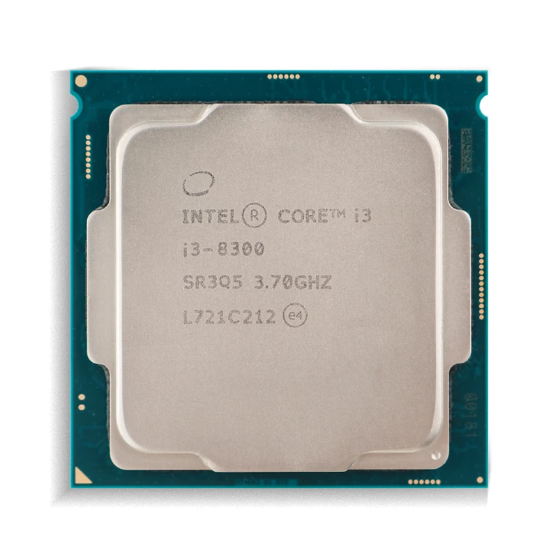 Original 100% New Stock CPU Processor For Intel Core I3-8300 SR3Q5 3.7 GHz LGA1151 Quad Core Processor