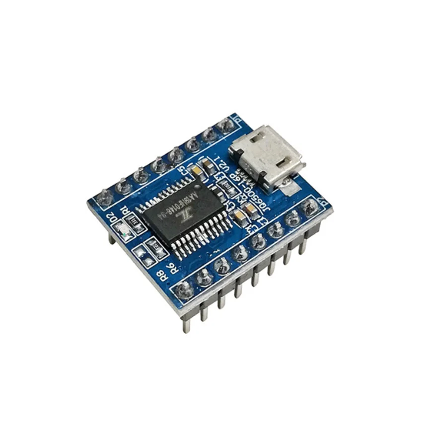 Голосовой модуль JQ6500 MP3-модуль с последовательным портом MCU однонаправленное управление музыкой в 5