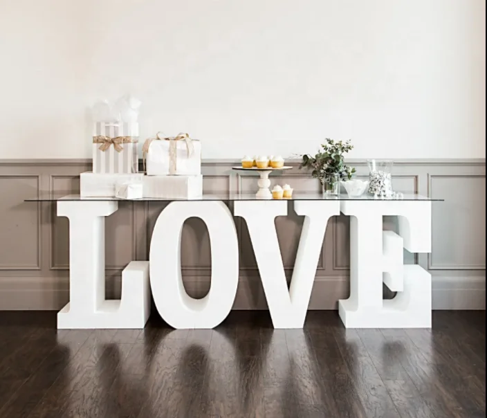 Love Letter Cake Candy Table For Wedding Party Event Decoration