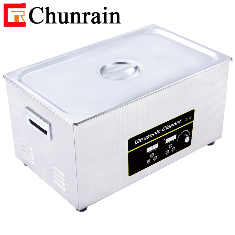 22liter ultrasound bath CR-080STP high power for metal parts degrease,heavy oil remove ultrasonic cleaner with Power adjustable