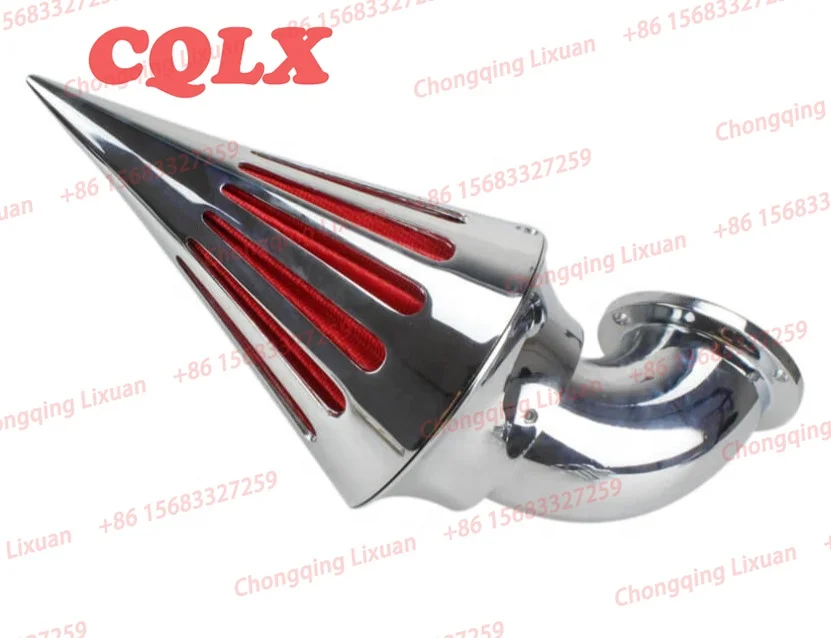 High Quality Intake Filter System Chrome Spike Air Cleaner Intake Filter For Harley Davidson CV Carburetor Delphi V-Twin
