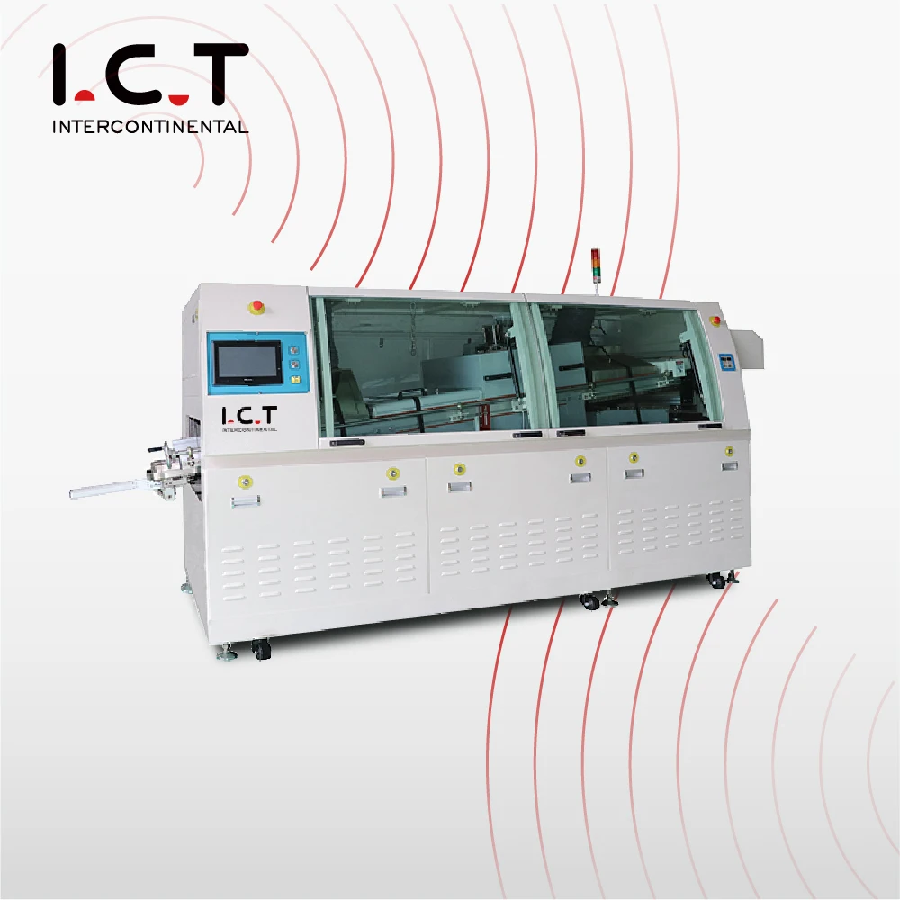 Custom Automatic Wave Soldering Machine Wave Soldering Machine PCB DIP Assembly Machine with Competitive Price