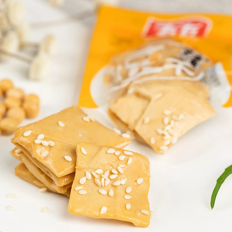 90 г острая китайская вкусная закуска Dofu готовая к употреблению без жира веганская сушеная