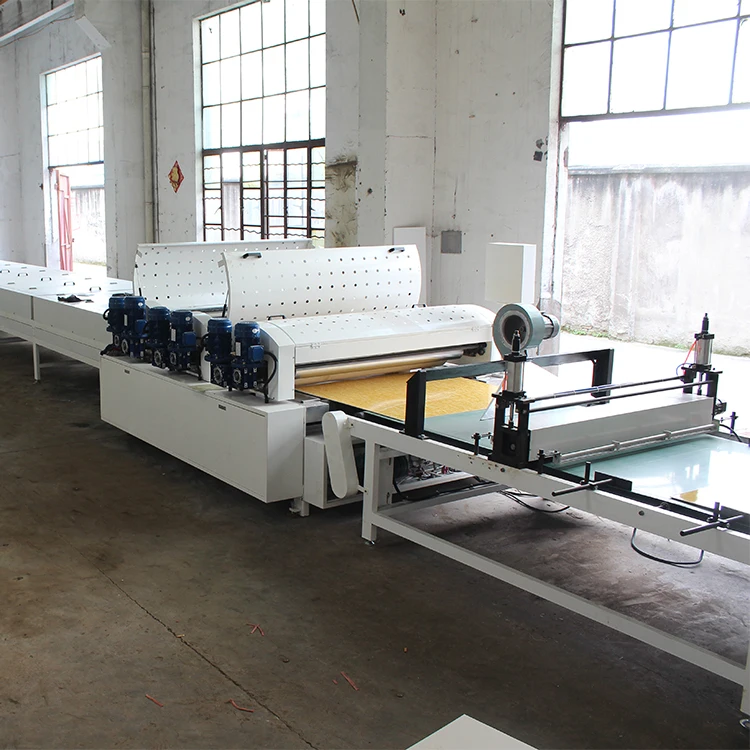 uv varnish coating machine for PVC ceiling wall panel
