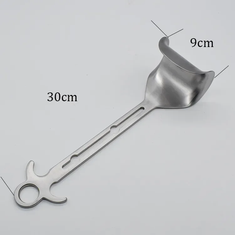 Loop Handle 25cm Stainless Steel Gynecological Instrument Surgical Kit Richardson Retractor