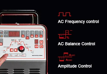 China Multi PROCESS MASTERTIG 250AC  Aluminium welding machine
